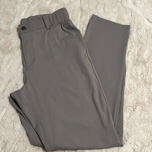Soothfeel Men's Golf Pants with 5 Pockets Slim Fit XS gray